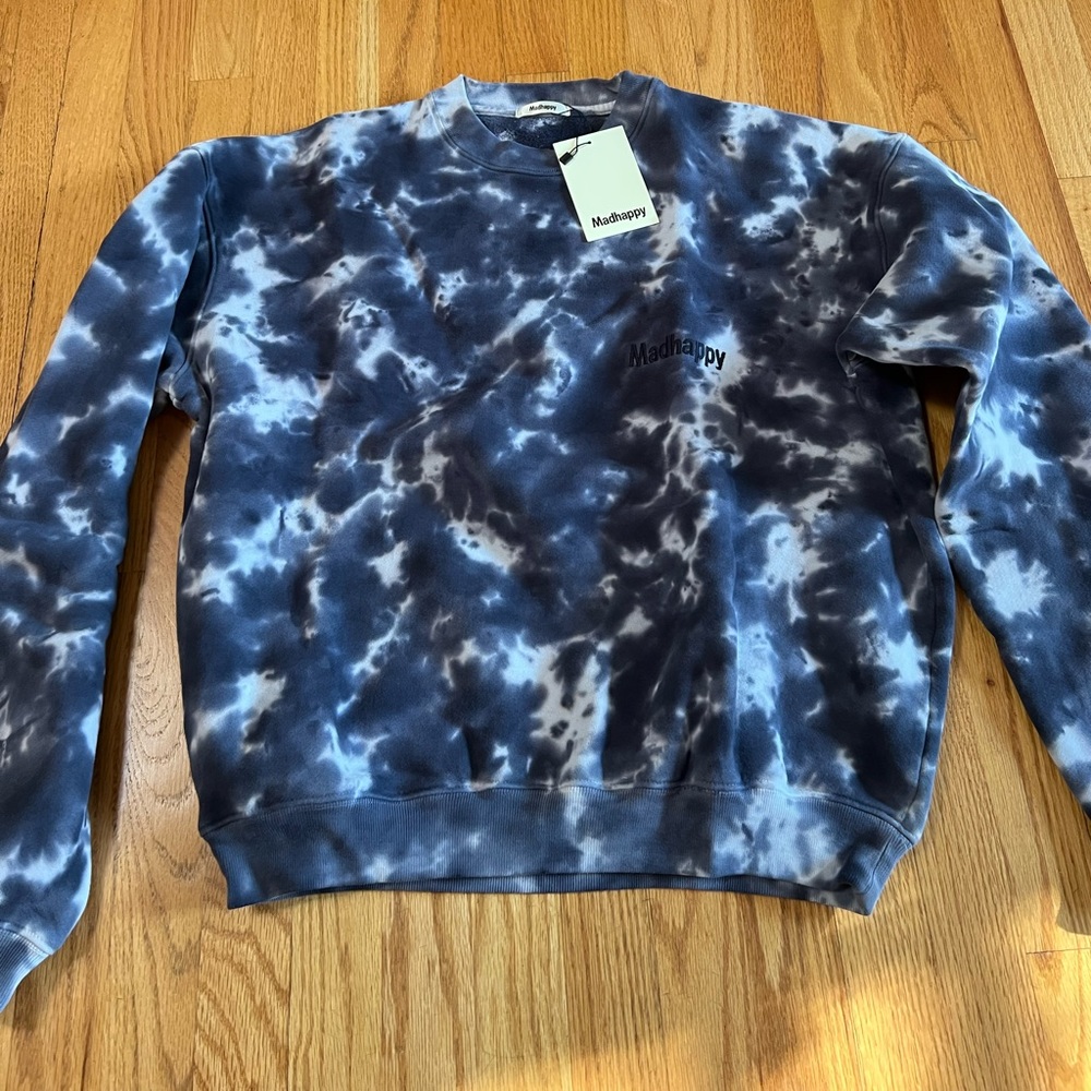 Madhappy tie dye. Sweatshirt size small